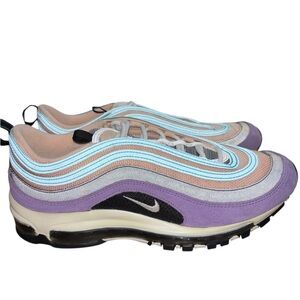 Nike Women's 10 Air Max 97 Have A Nike Day Special Ed Athletic Shoes Pastel